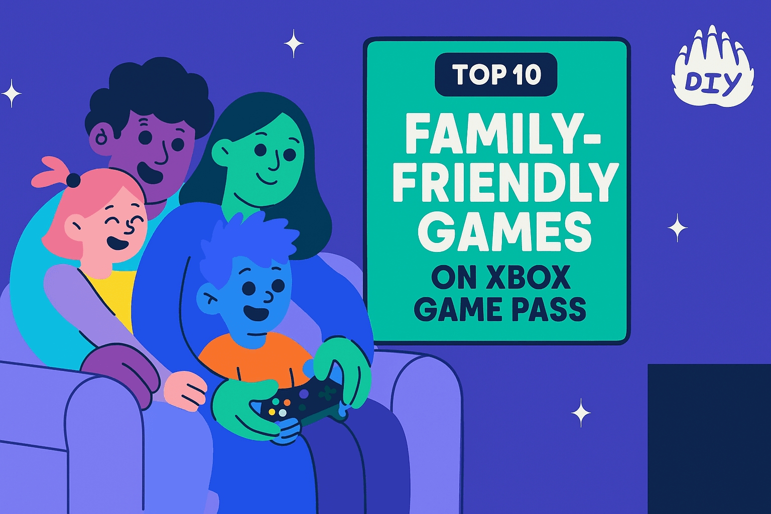Top 10 Family-Friendly Games on Xbox Game Pass (2025)
