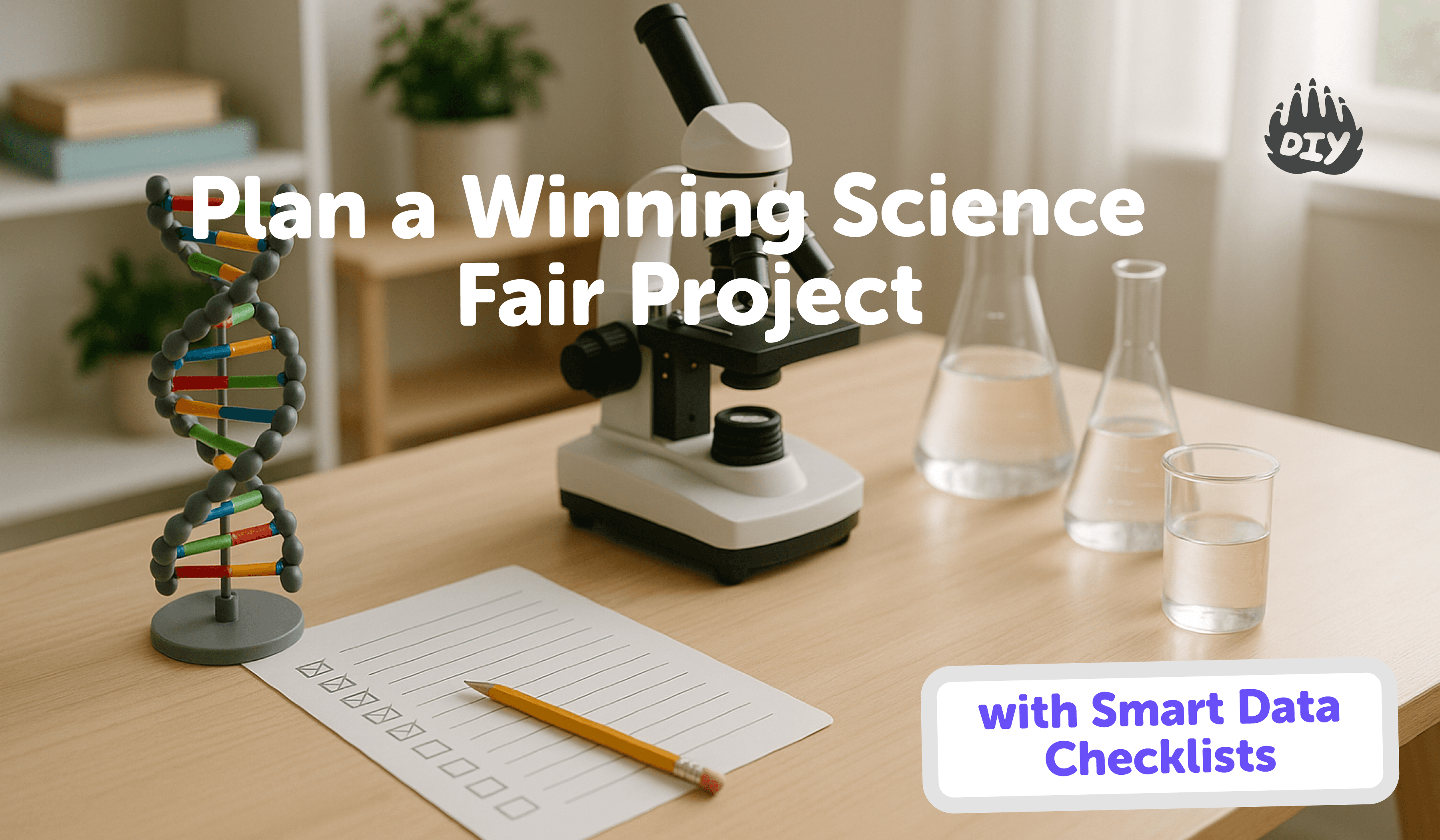 Plan a Winning Science Fair Project with Smart Data Checklists