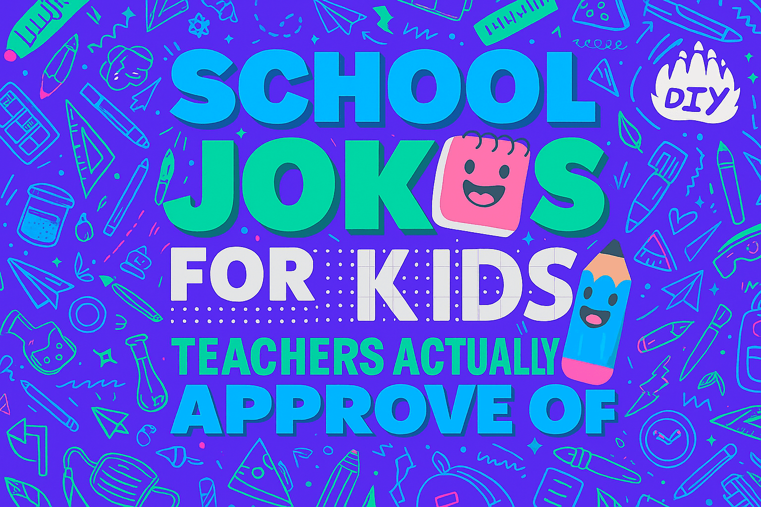 School Jokes for Kids Teachers Actually Approve Of