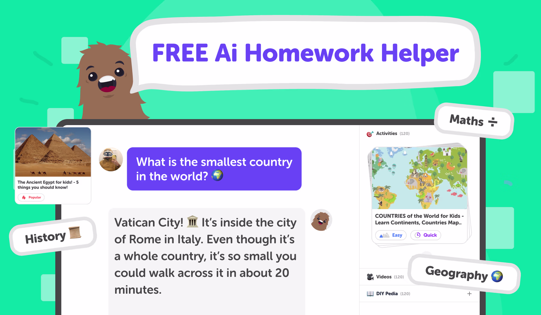 Geography homework helper