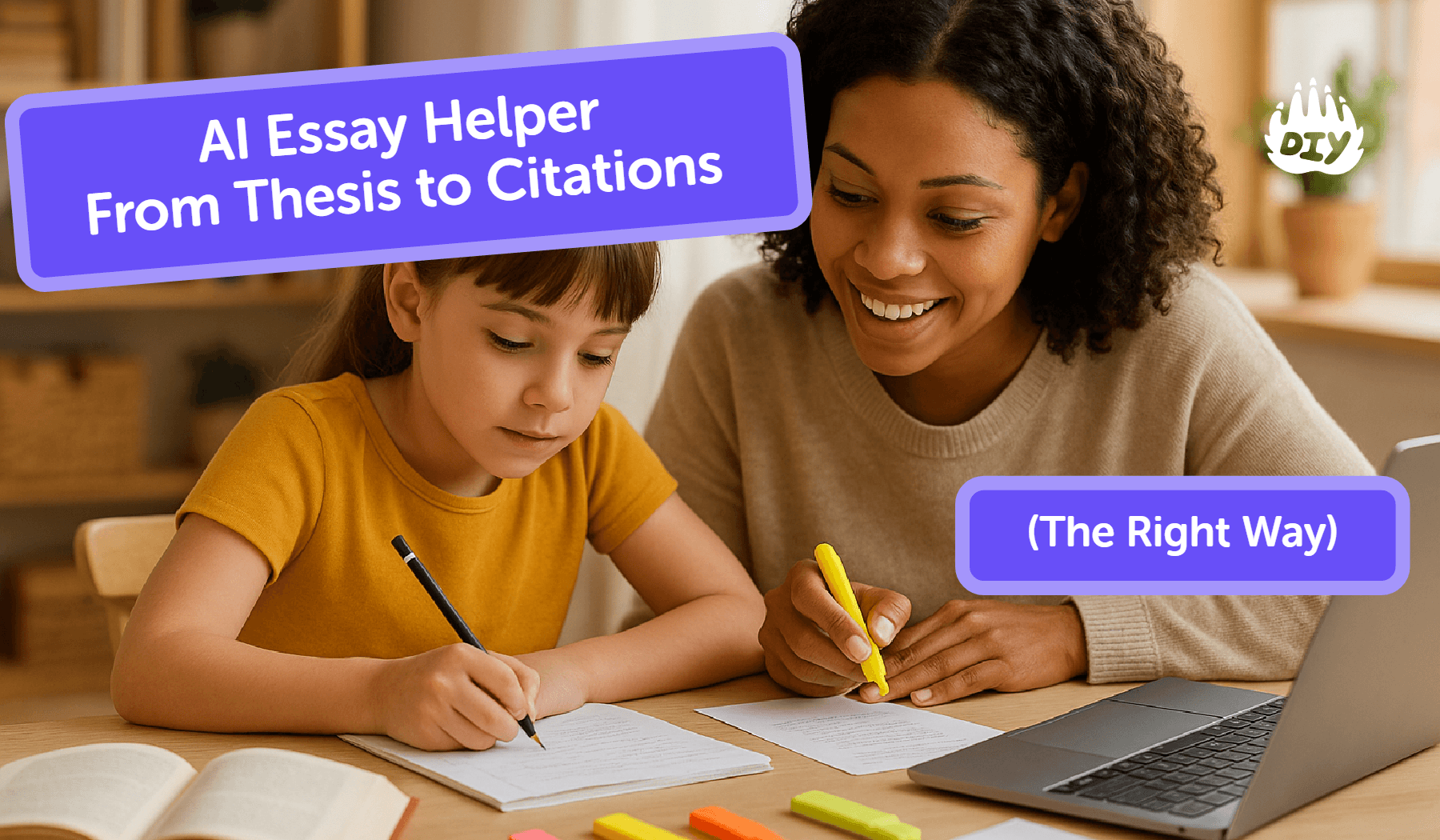 AI Essay Helper From Thesis to Citations (The Right Way)