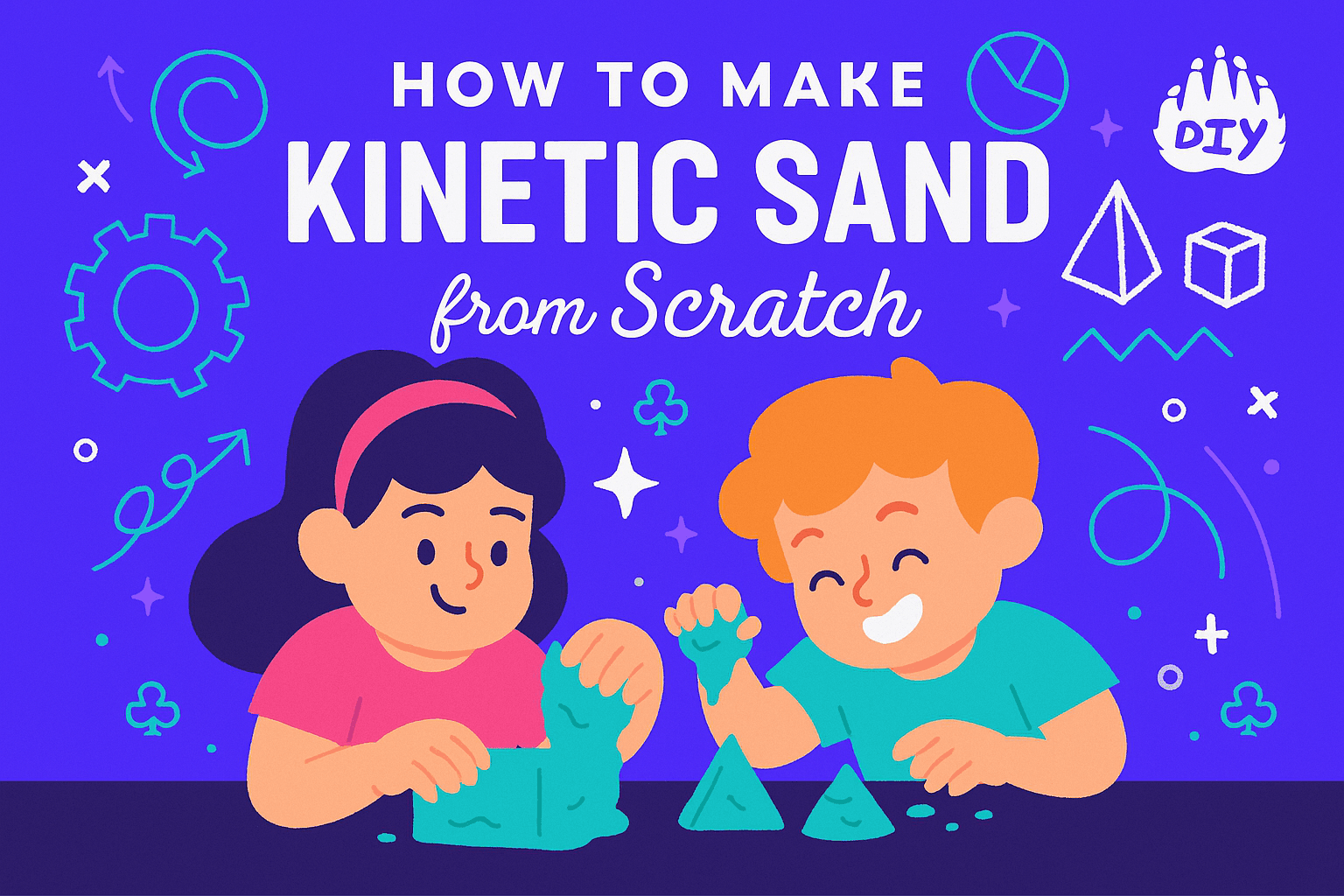 How to Make Kinetic Sand from Scratch