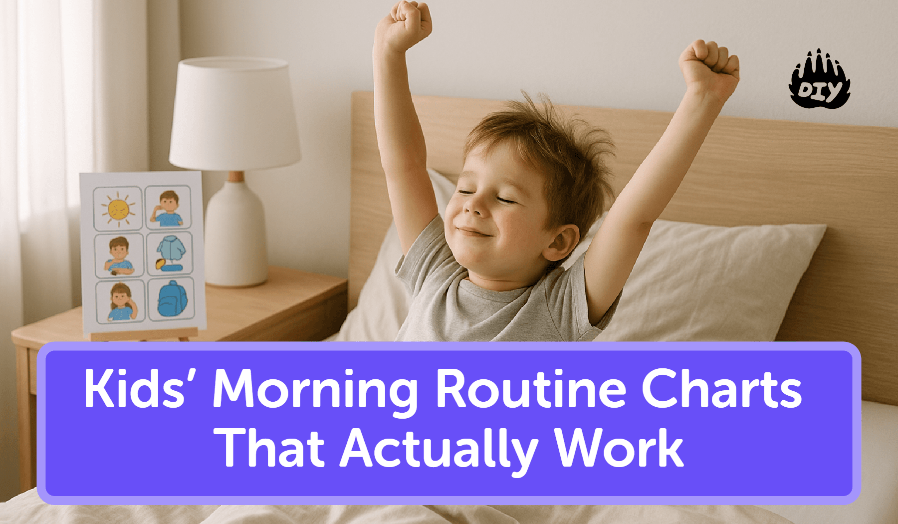 Kids’ Morning Routine Charts That Actually Work (With DIY Rewards)