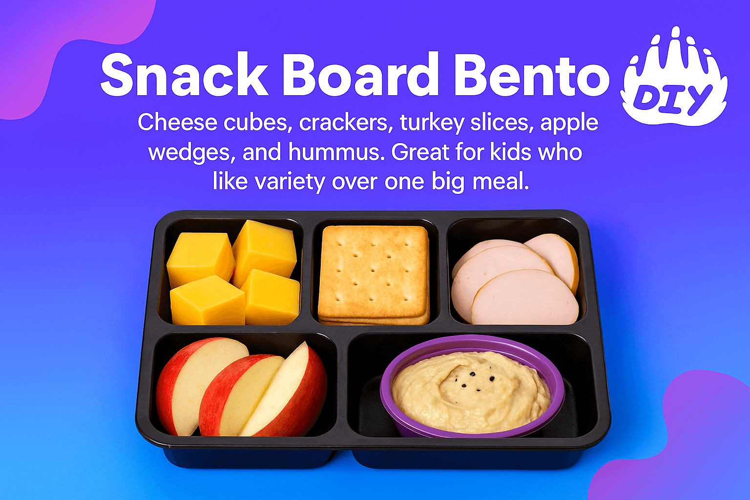 5. Snack Board Bento