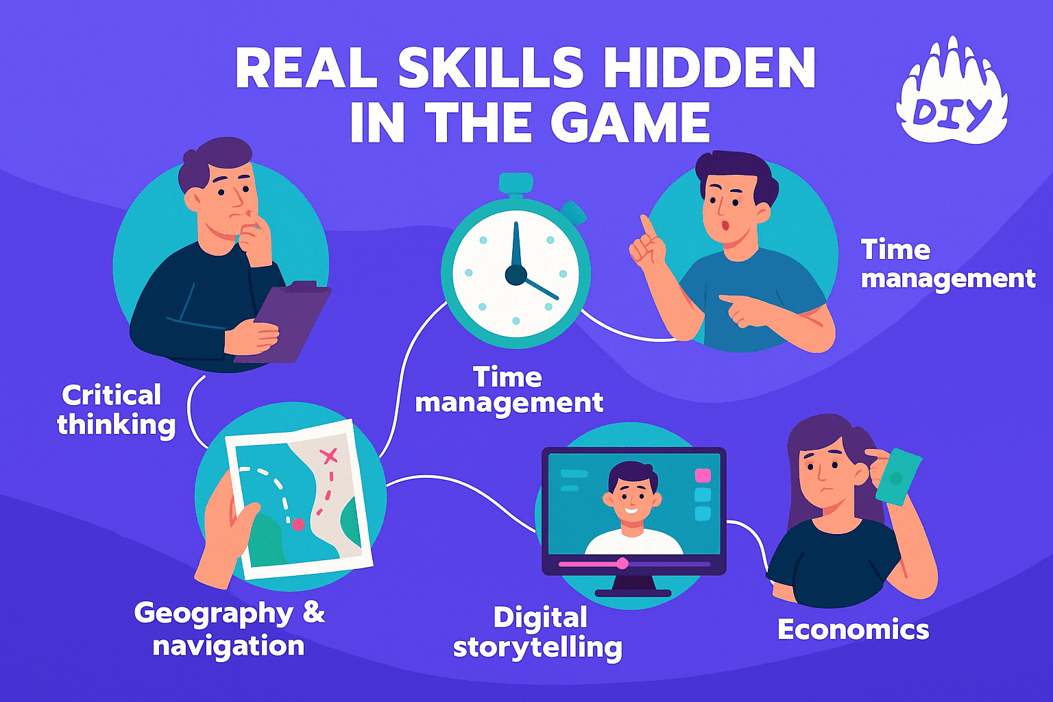 Real Skills Hidden in the Game