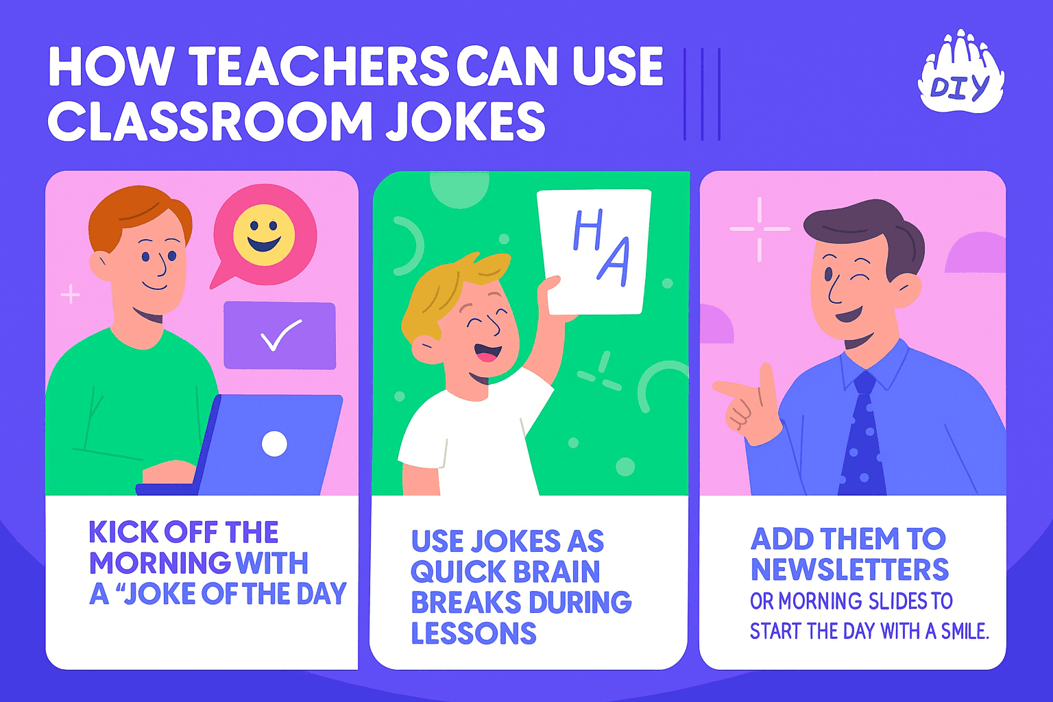 How Teachers Can Use Classroom Jokes