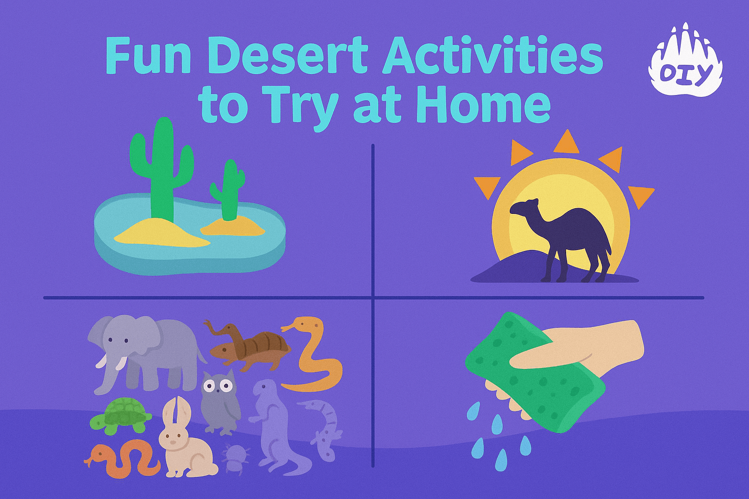 Fun Desert Activities to Try at Home