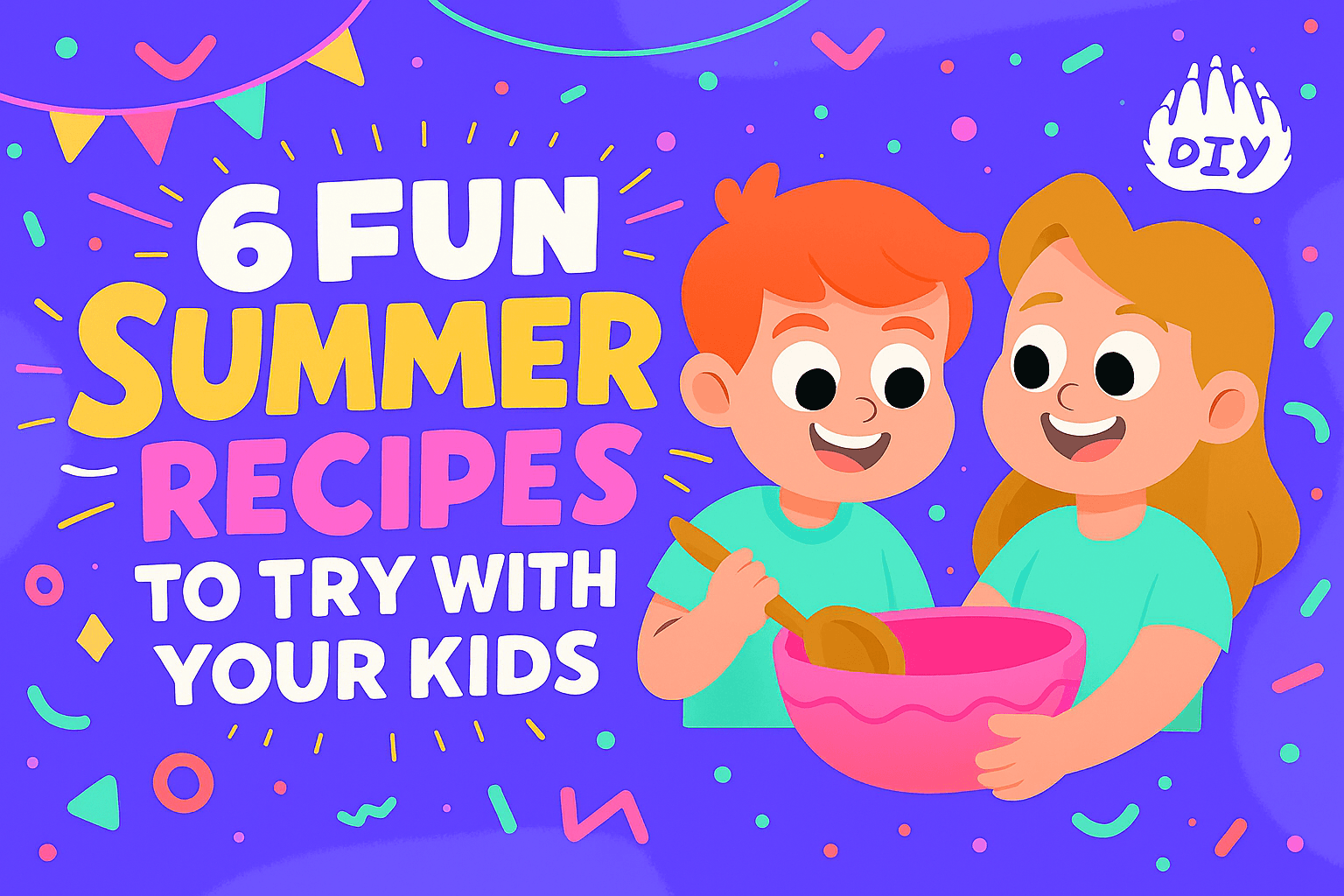 6 Fun Summer Recipes to Try With Your Kids