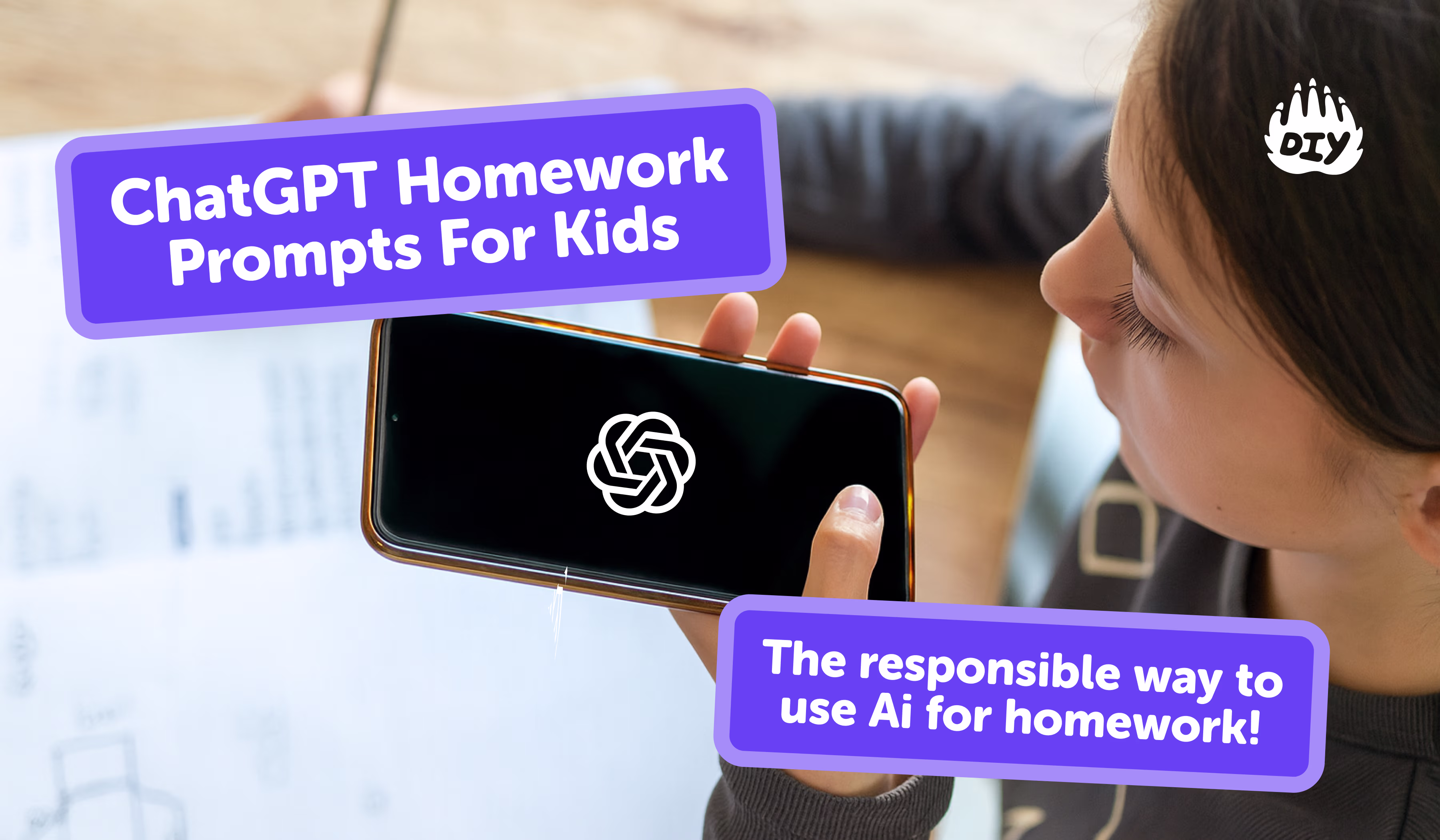 65 Prompts That Turn ChatGPT Into an AI Homework Helper for Kids