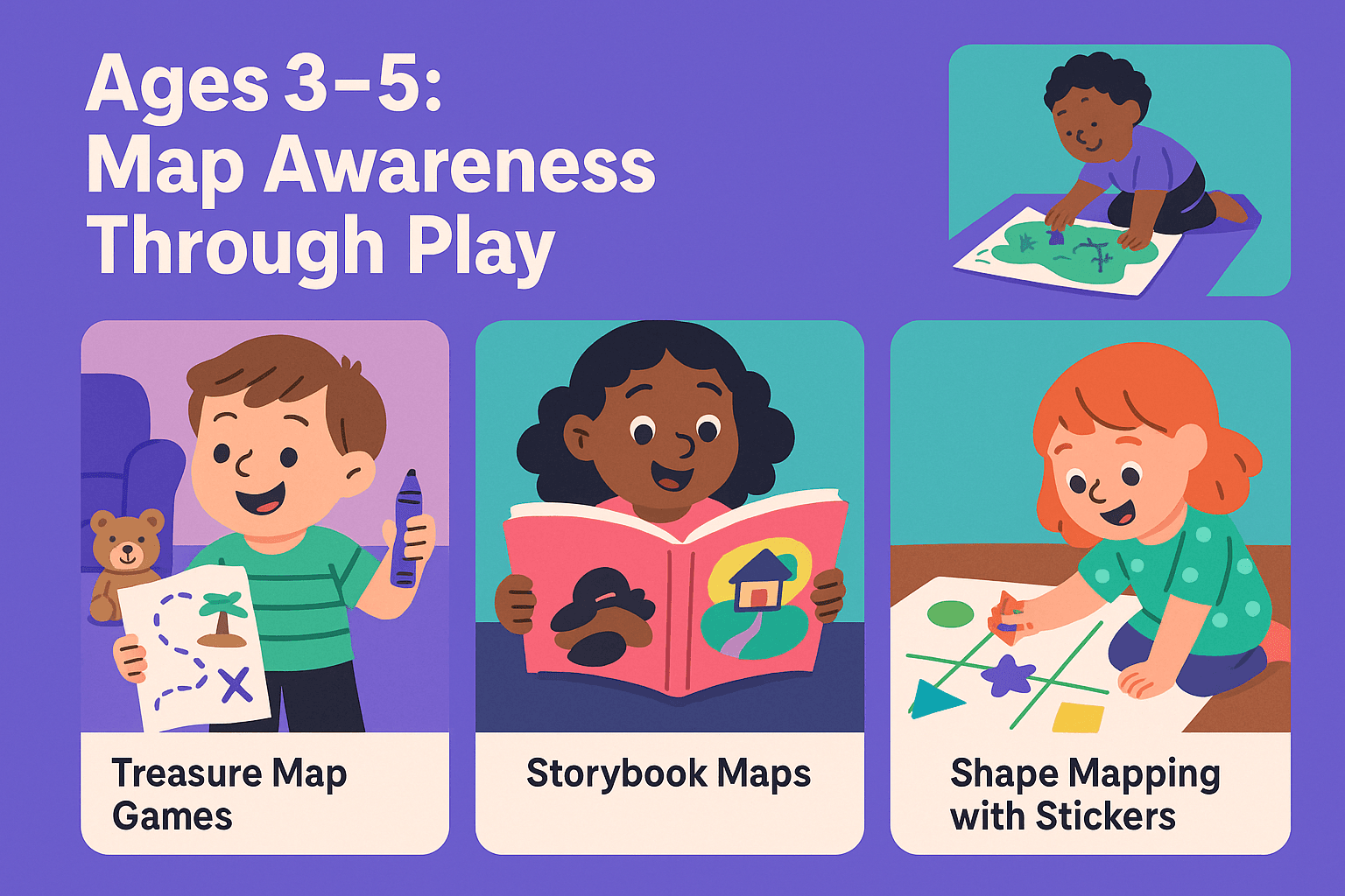 Ages 3–5 Map Awareness Through Play