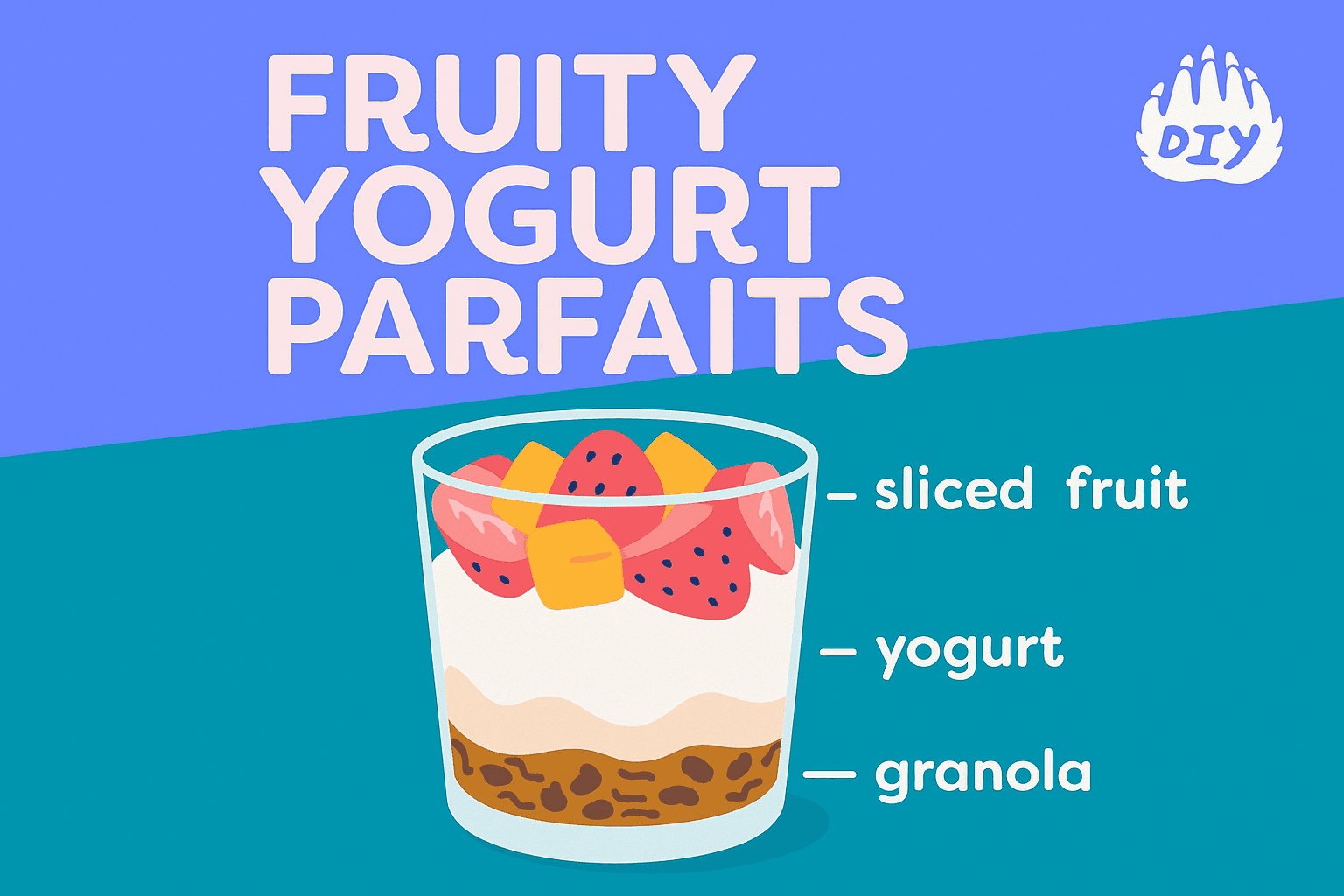 3. Fruity Yogurt Parfaits