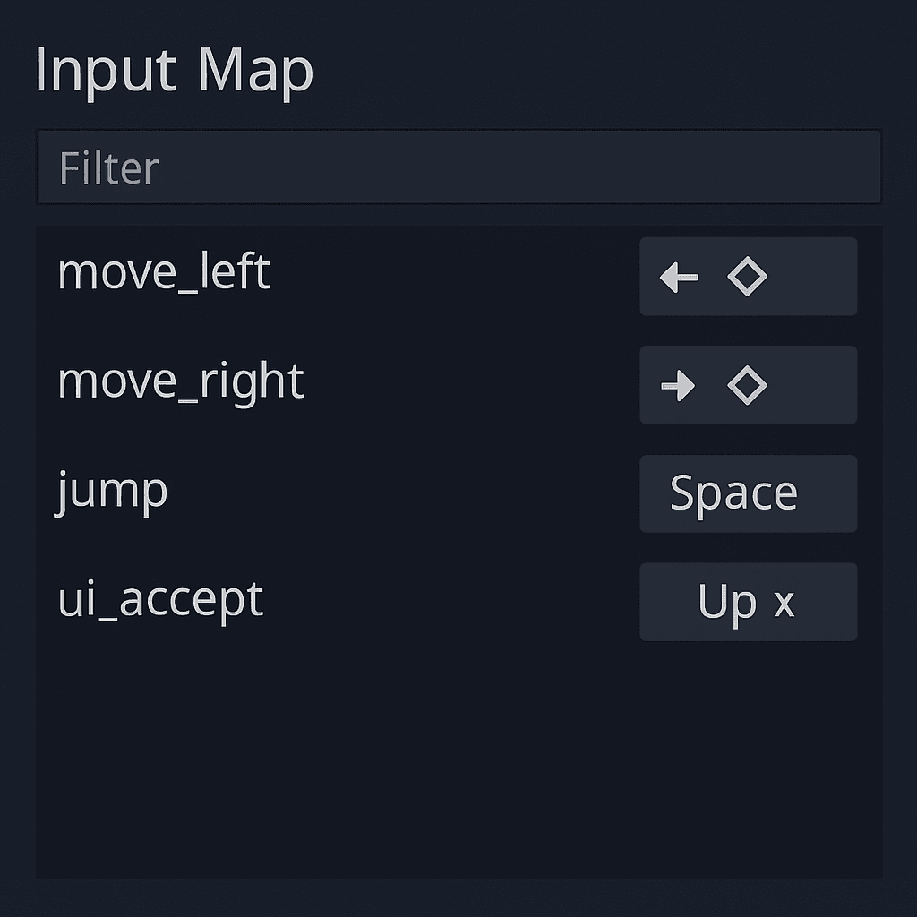 screenshot Coin Area2D setup signal connection panel