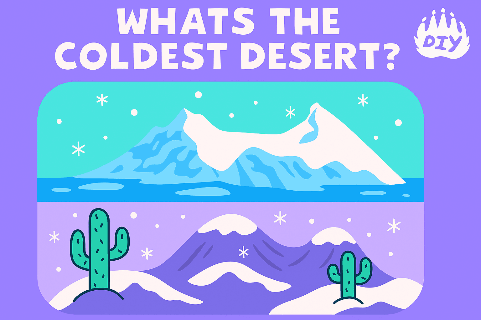 What’s the Coldest Desert