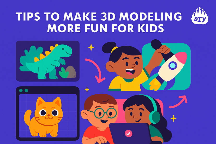 Easymodelling Top 10 Easy 3D Modeling Projects for Kids