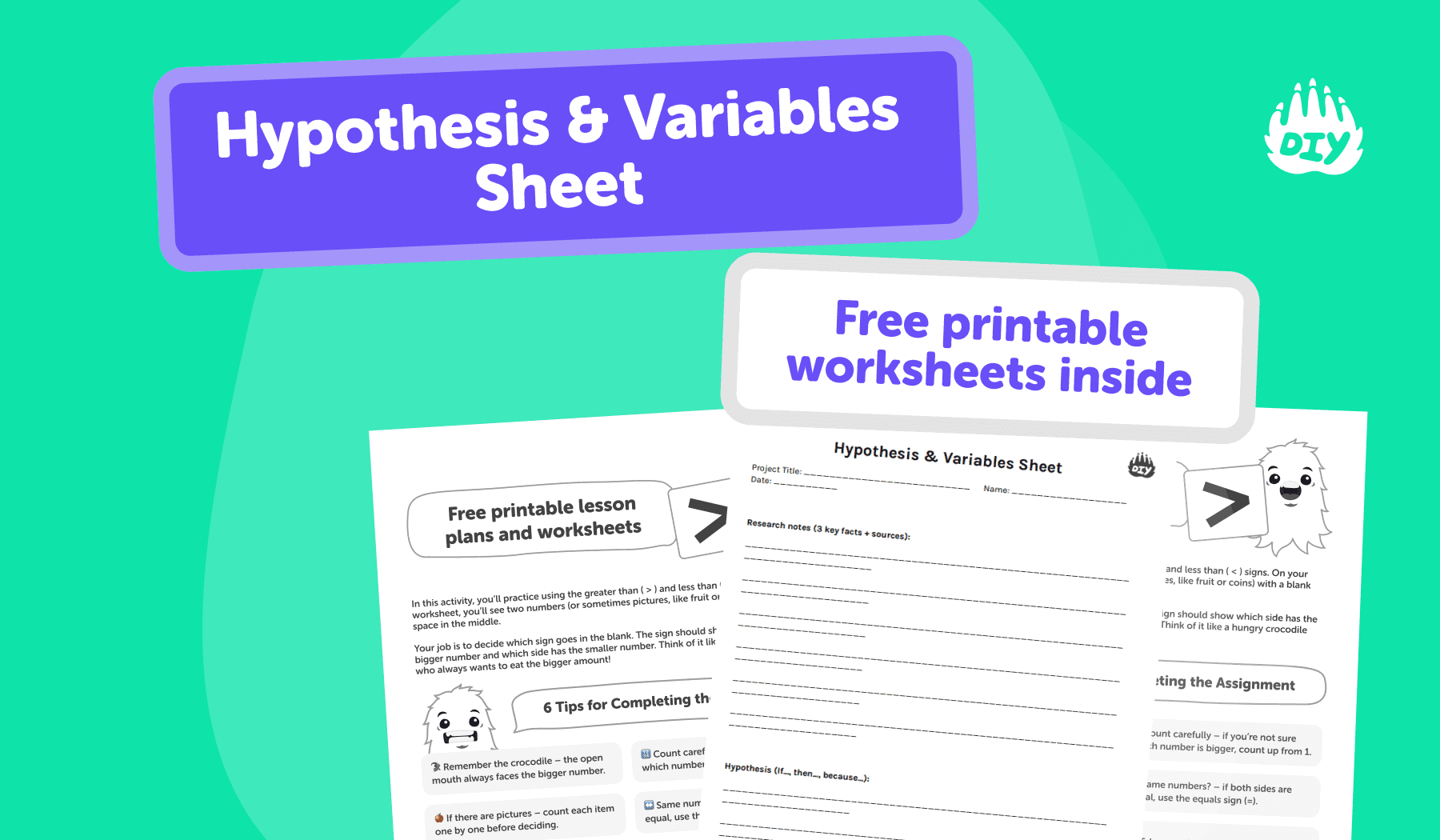 Science Fair Project Introduction Example Independent Variable How to Plan a Science Fair Project (Free Data Checklists)